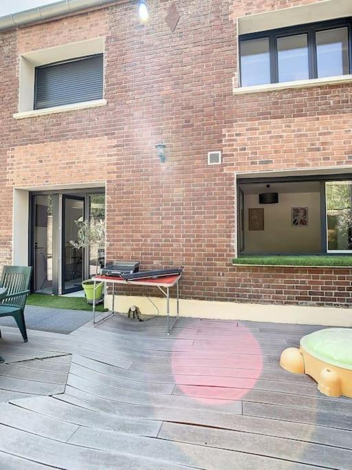 Grande Maison Cosy Terrasse Parking Gare 8 Pers Amiens Exterior photo